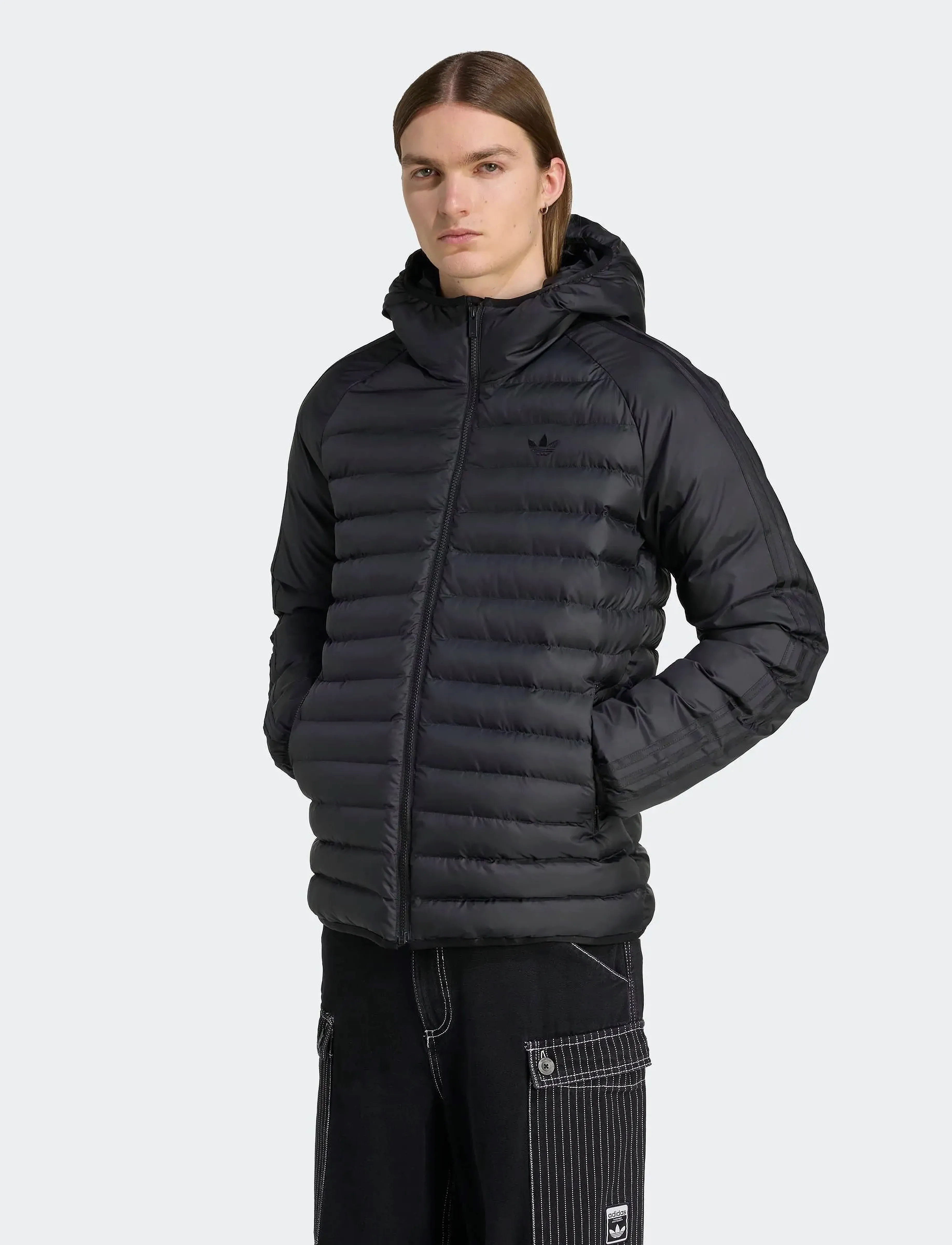 adidas Originals - PAD HOODED JKT - daunenjacken - black/black/black/bla - 5