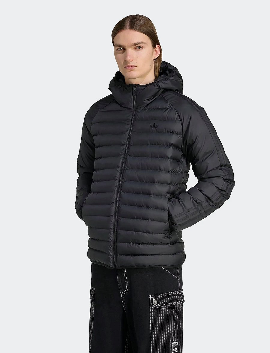 adidas Originals - PAD HOODED JKT - daunenjacken - black/black/black/bla - 5