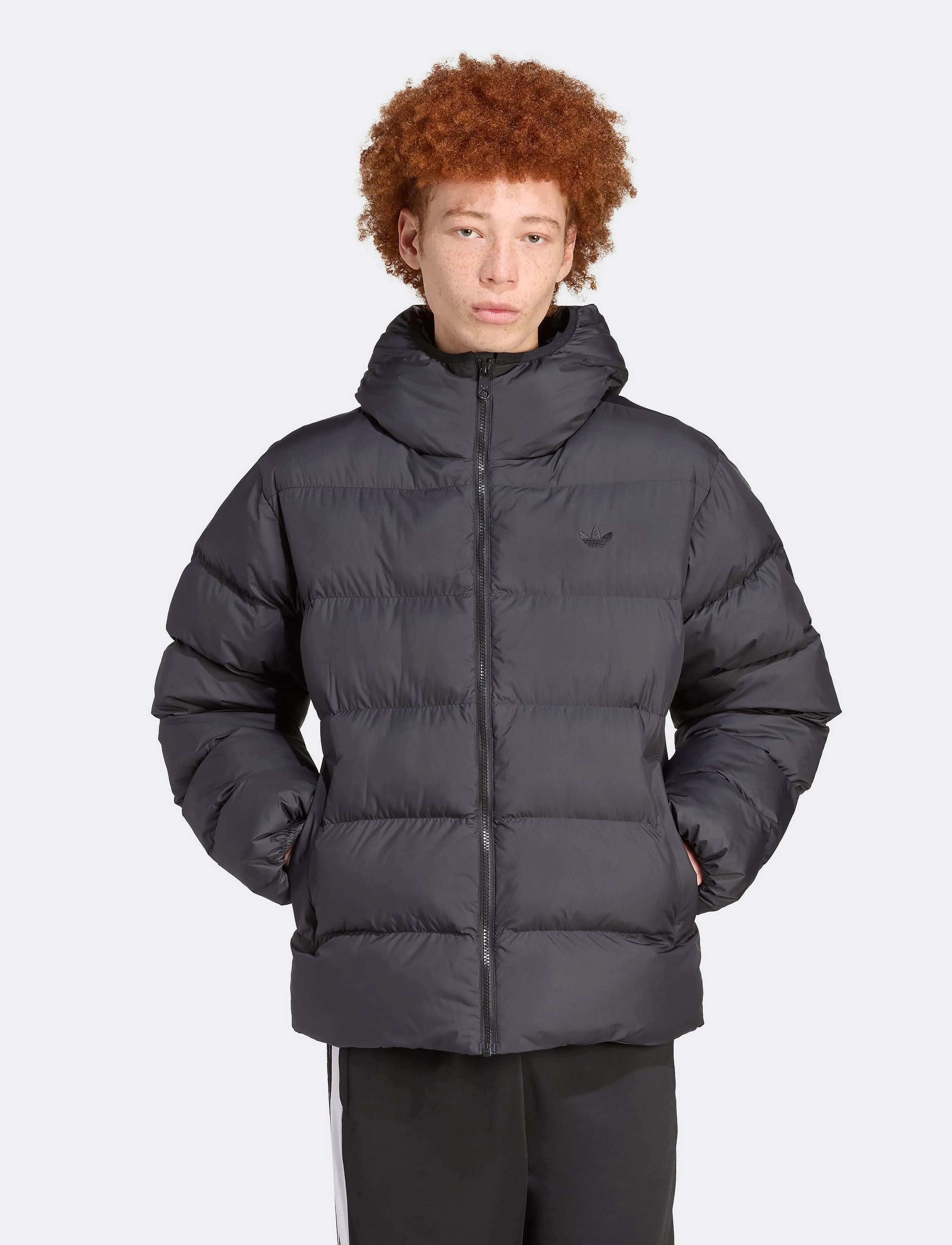 adidas Originals Commercial Puff, M, Schwarz, Männerswear