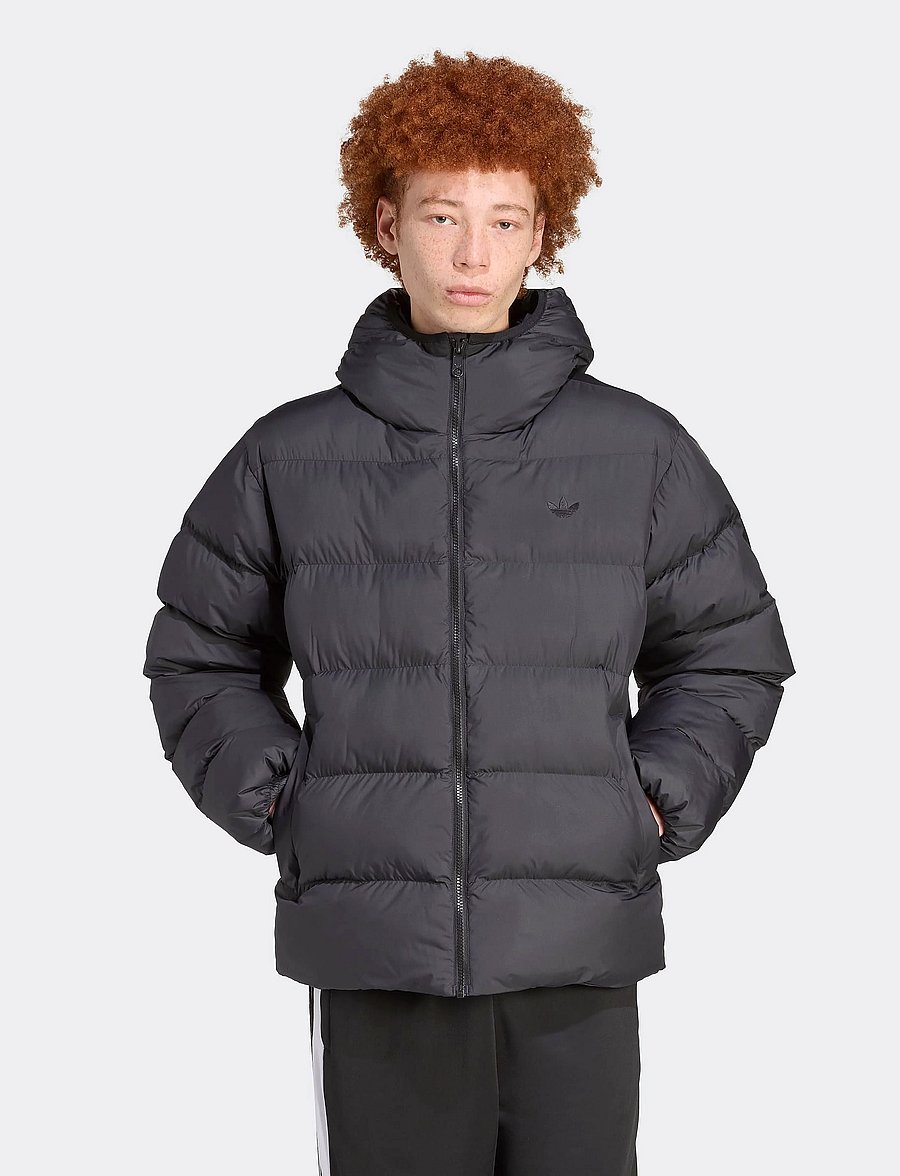 adidas Originals - COMMERCIAL PUFF - daunenjacken - black/black/black/bla - 0