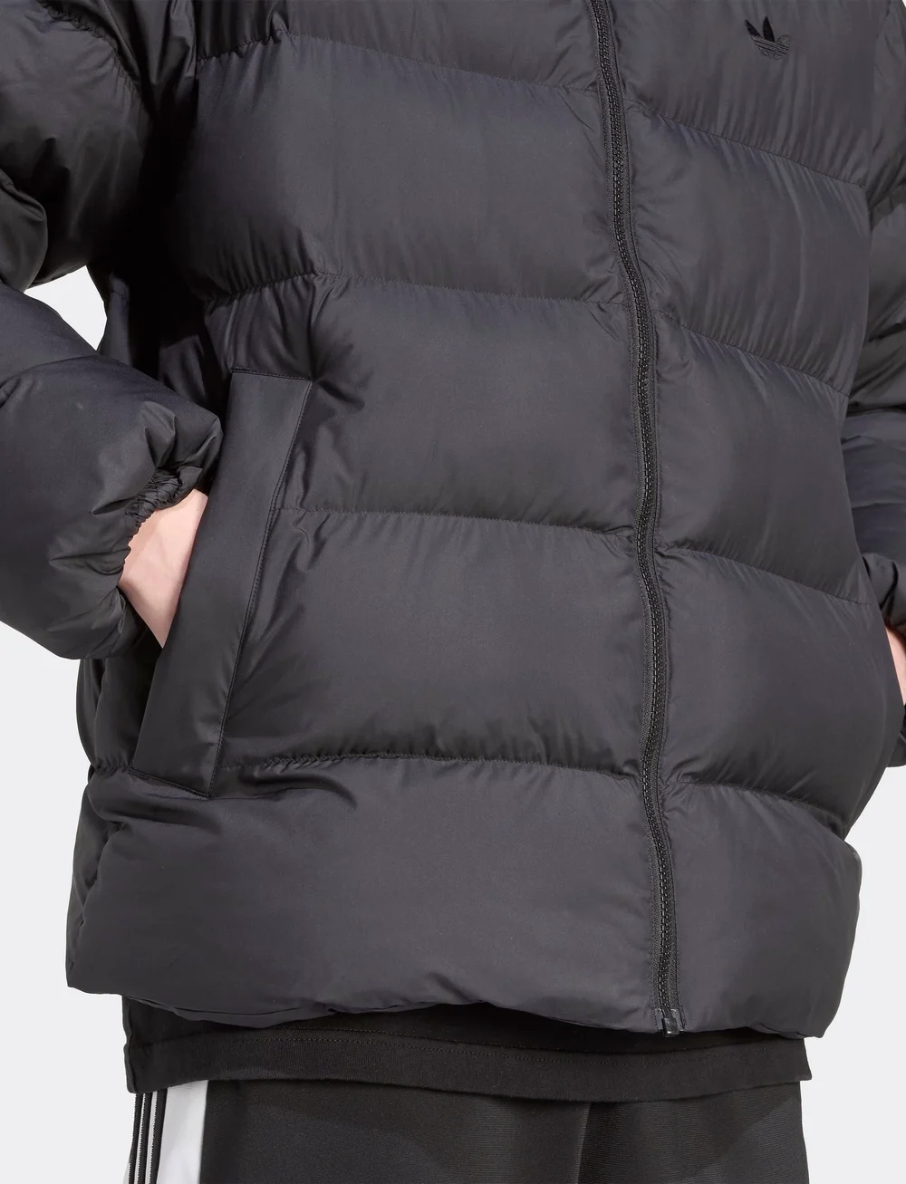 adidas Originals - COMMERCIAL PUFF - winterjacken - black/black/black/bla - 3