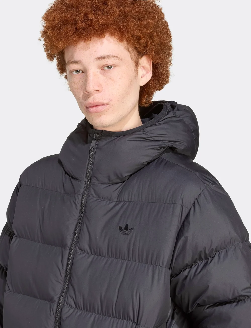 adidas Originals - COMMERCIAL PUFF - winterjacken - black/black/black/bla - 5