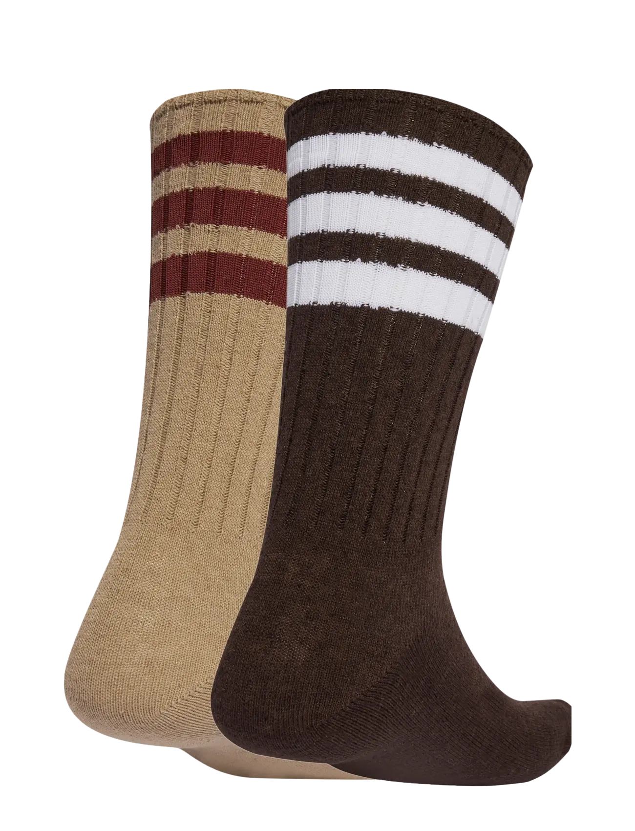 adidas Originals - 3S RIB CR S 2P - sport socks - trakha/dbrown - 1