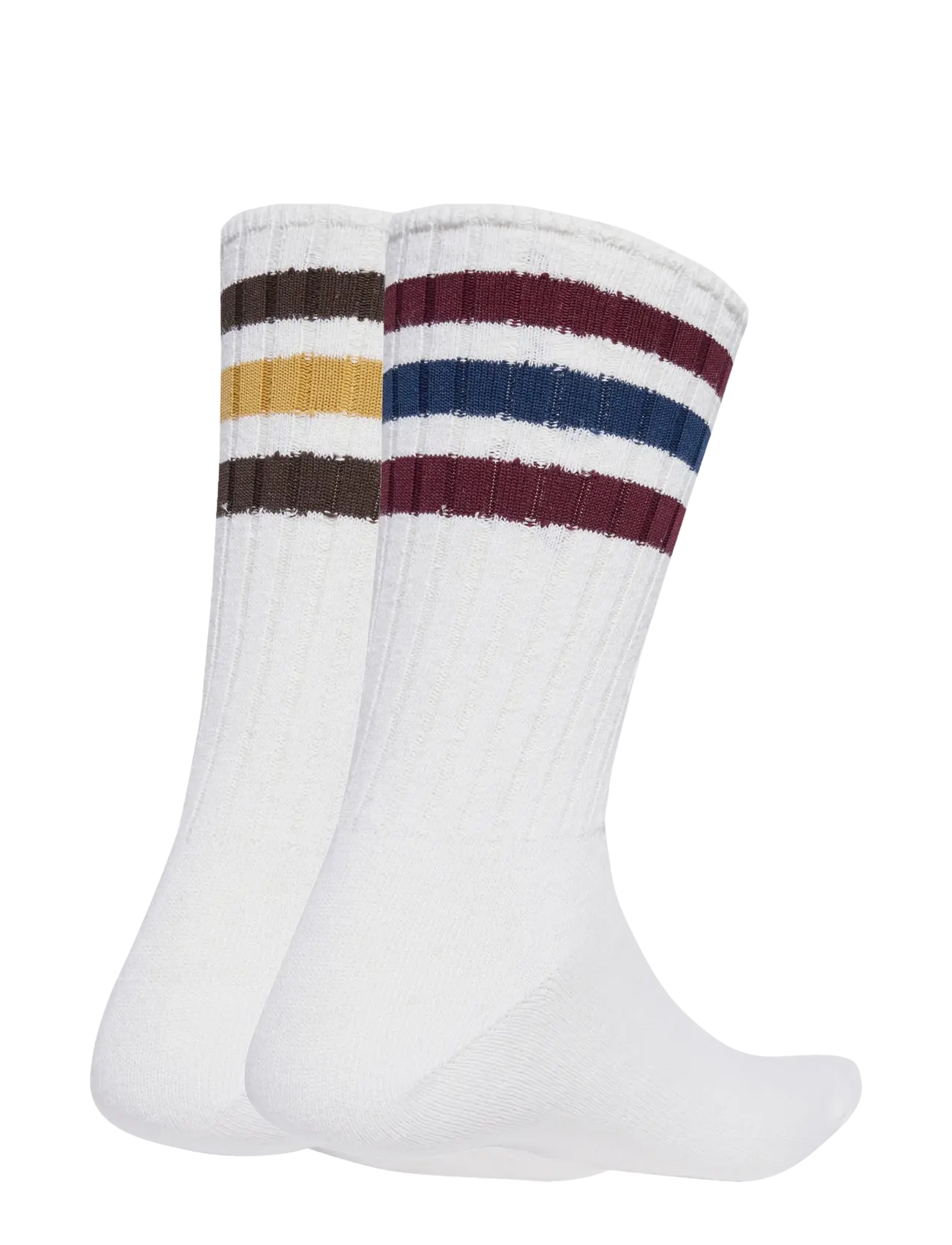 adidas Originals - 3S RIB CR S 2P - sportstrømper - white/maroon - 2