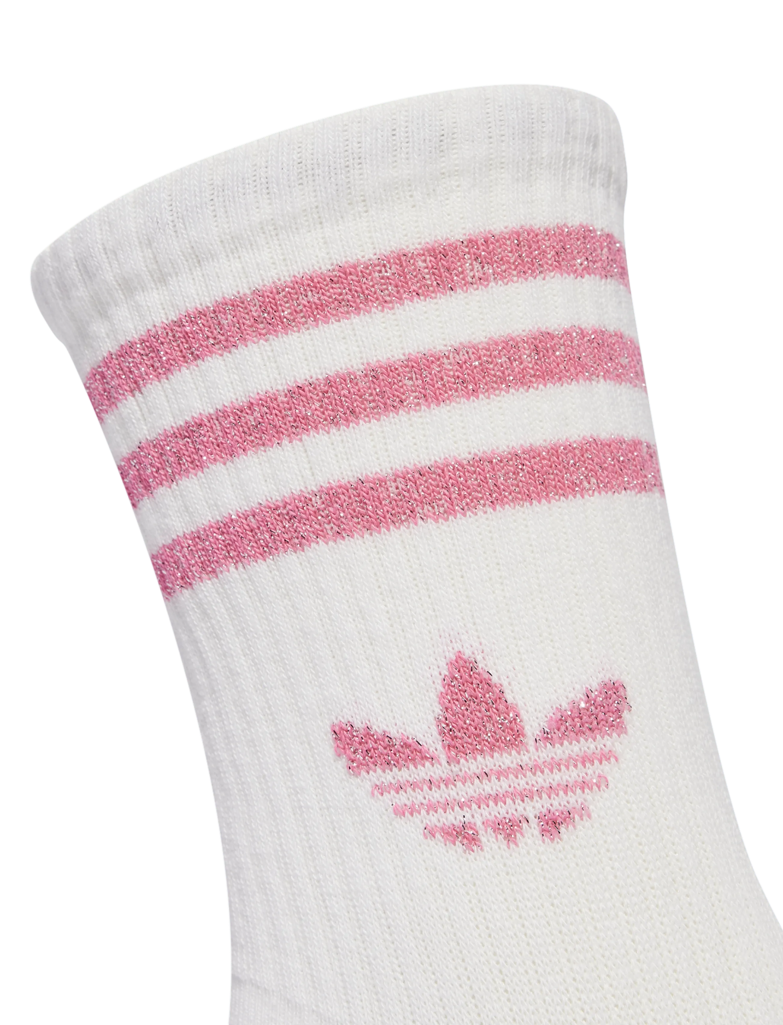adidas Originals - 3S GLITTER CR 2 - träningsstrumpor - pnkfus/white - 2