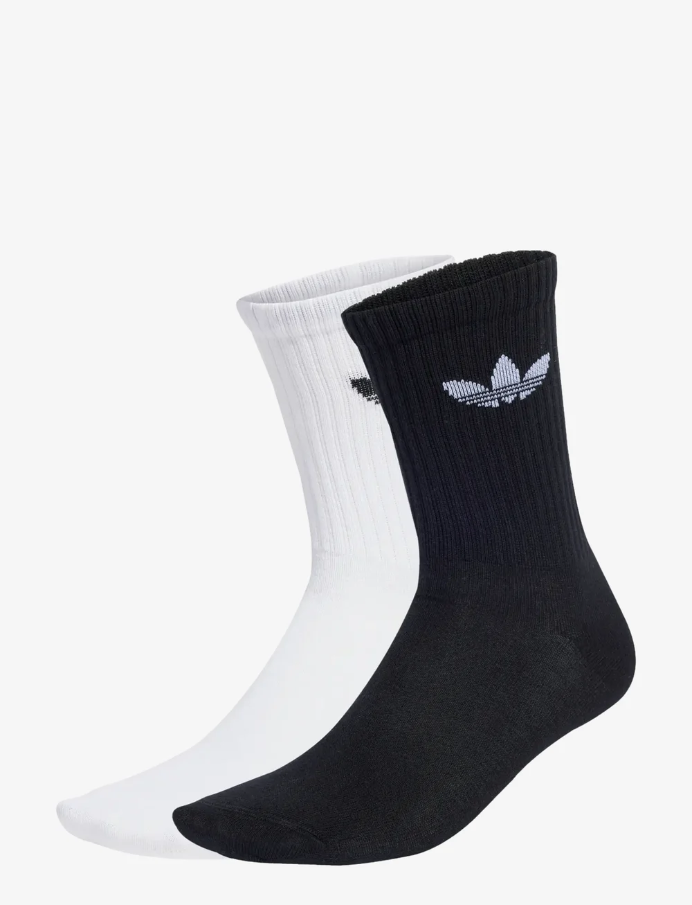 adidas Originals - RUFFLE CREW 2P - strümpfe - white/black - 0