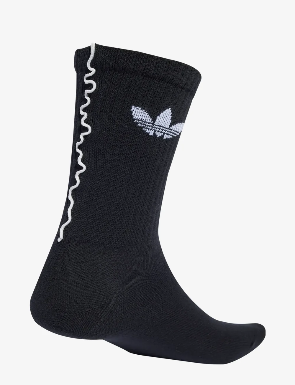 adidas Originals - RUFFLE CREW 2P - strümpfe - white/black - 1