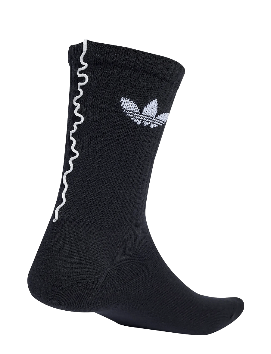 adidas Originals - RUFFLE CREW 2P - aluspesu ja sokid - white/black - 1