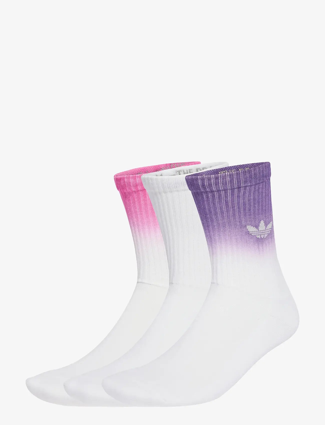 adidas Originals - OMBRE CR S 3P - sportsocken - white/selufu/aurplu - 0