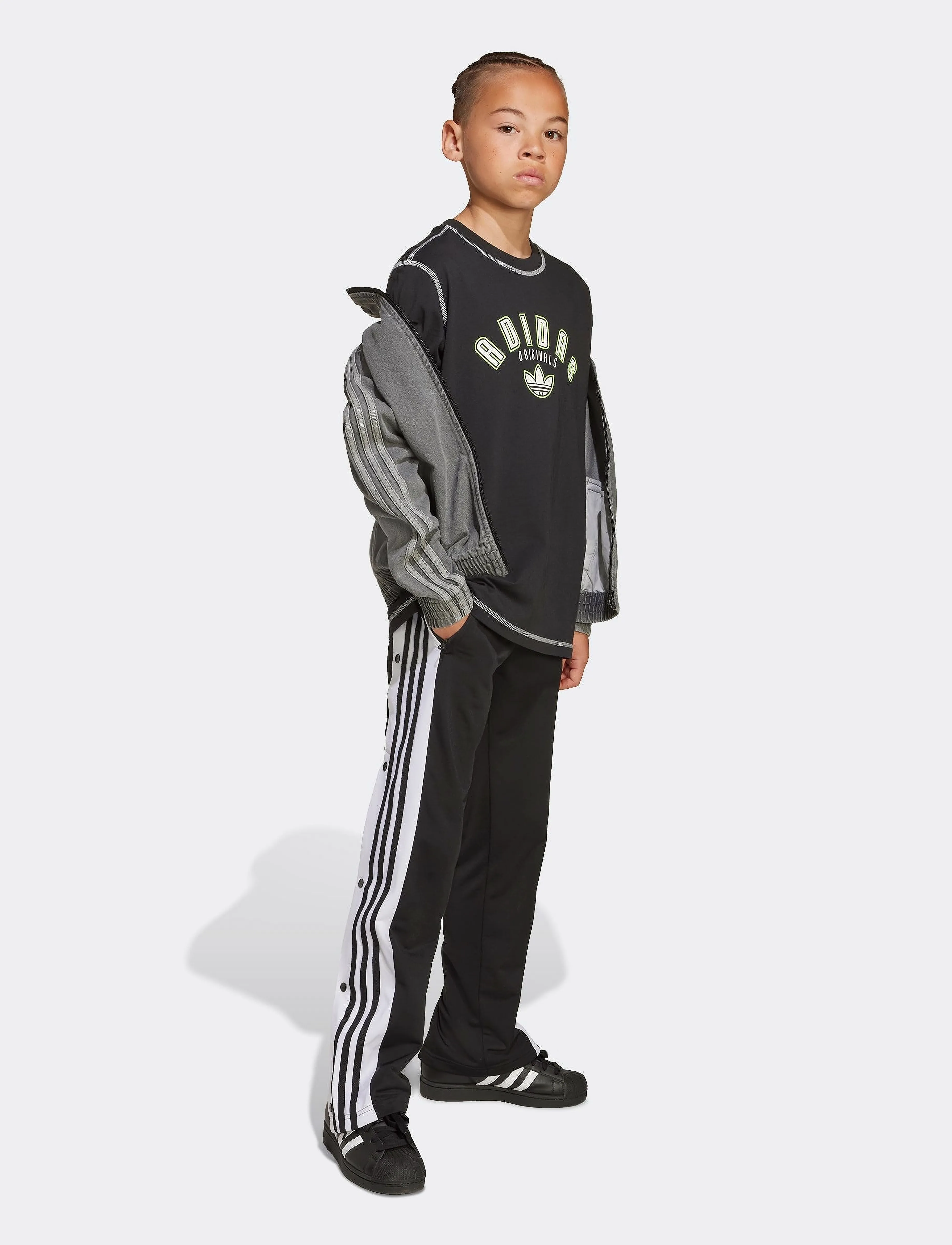 adidas Originals LONGSLEEVE - Vaatteet - BLACK / black