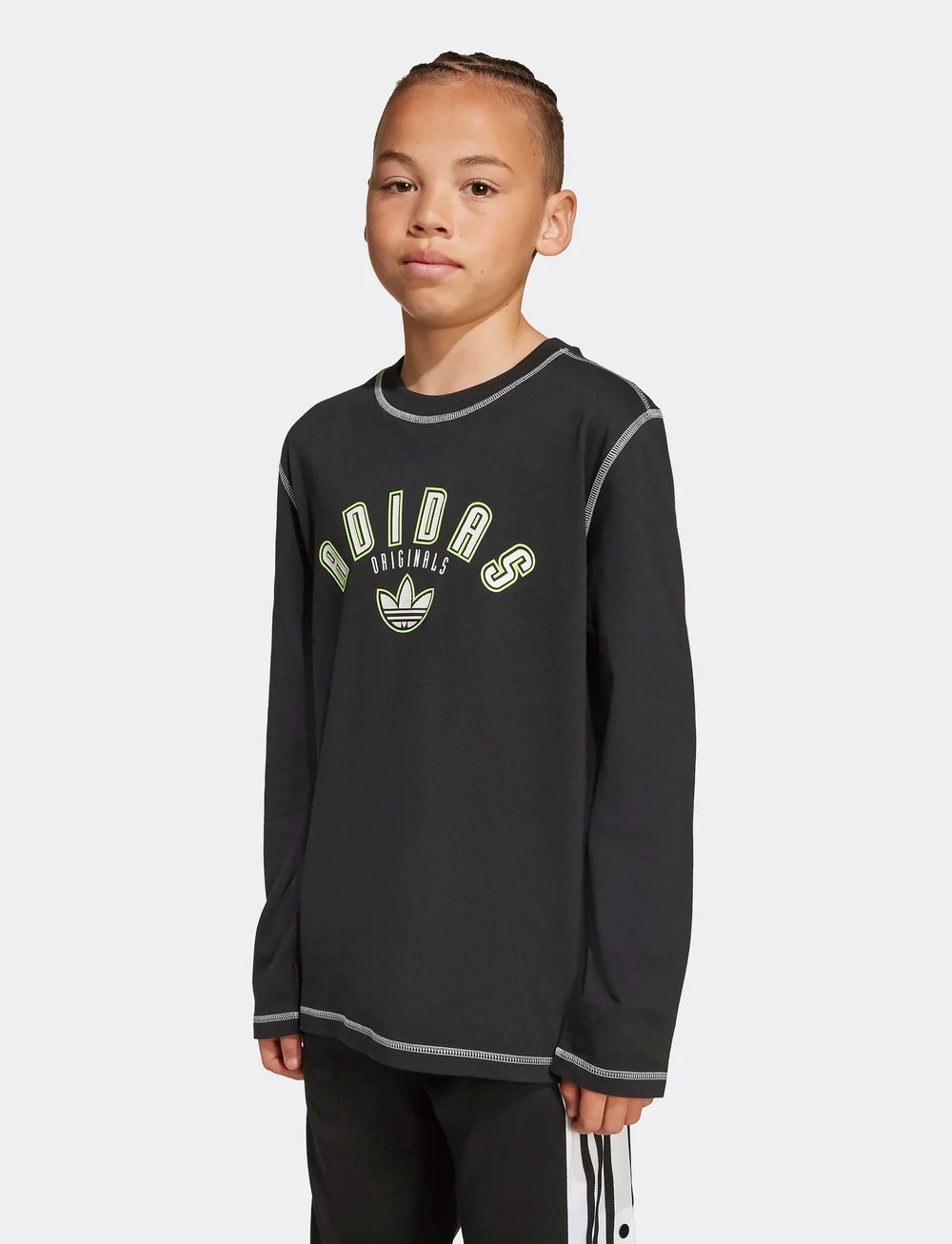 adidas Originals - LONGSLEEVE - langärmelig - black - 3