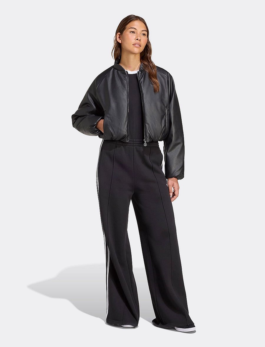 adidas Originals - PLEATHER BOMBER - ulkoilutakit - black - 4