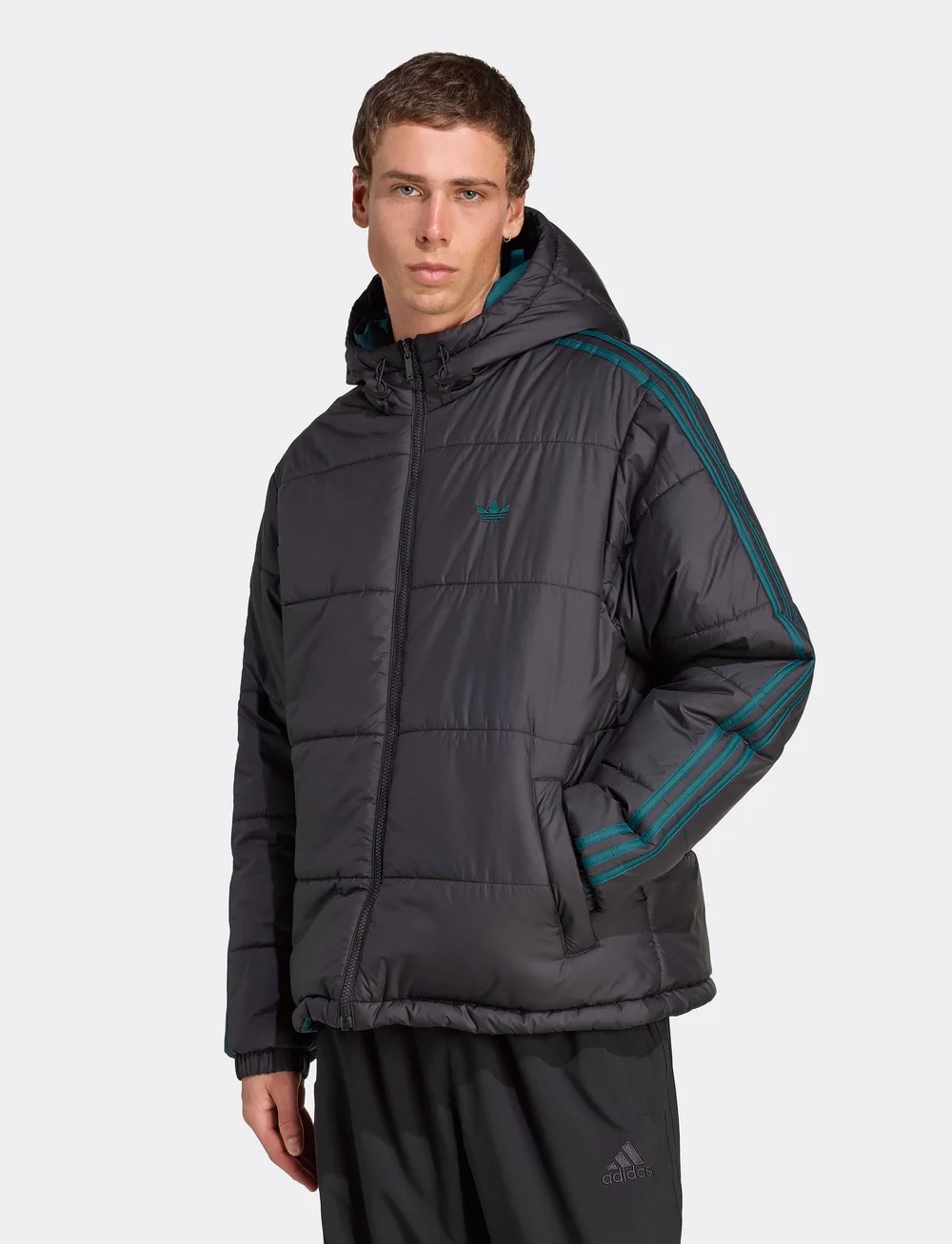 adidas Originals - ADIC REV JKT - sulejoped ja voodriga joped - black/aurivy - 0