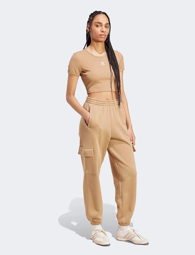 adidas Originals - ESS CARGO PANTS - trainingsbroek - cardbo - 0