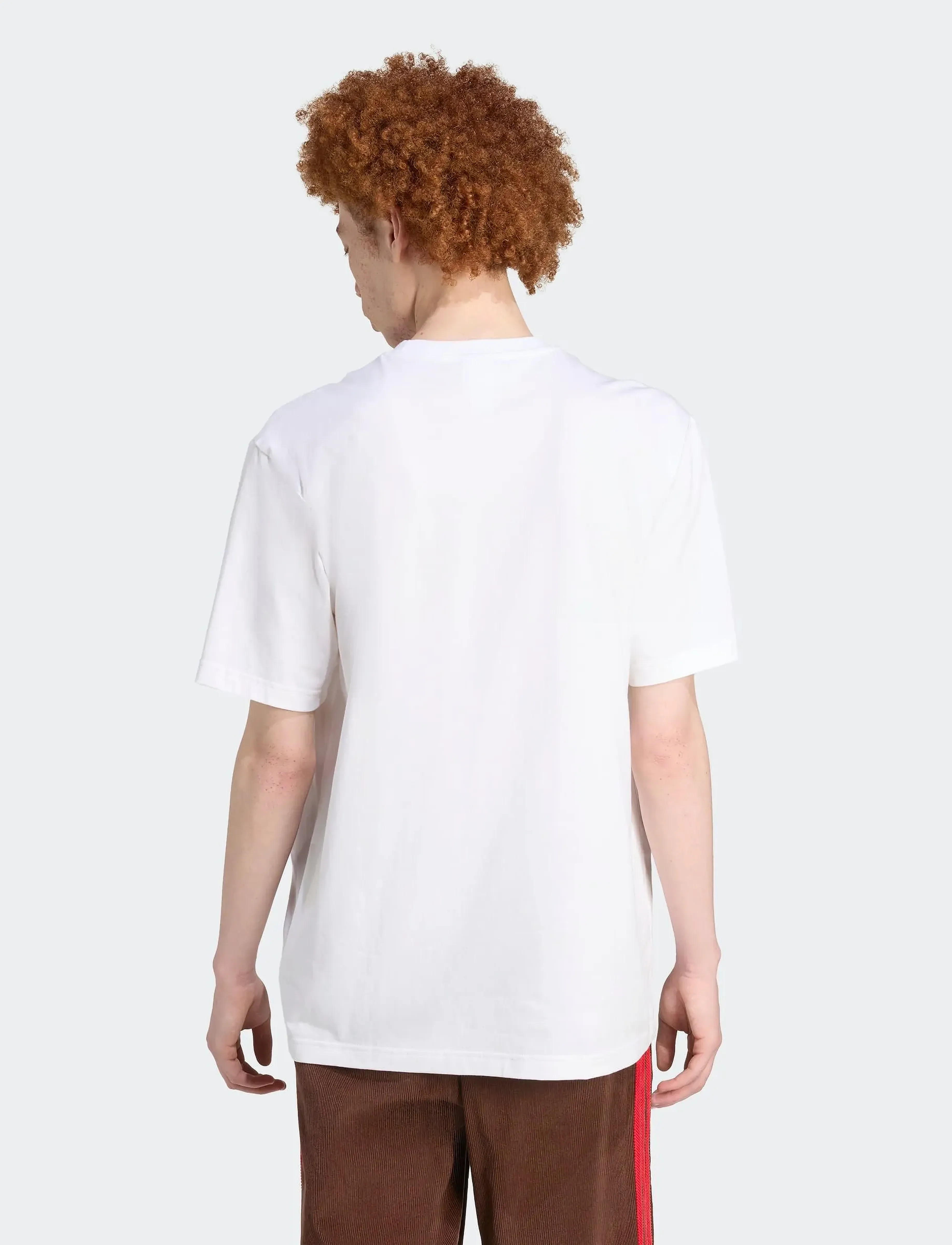 adidas Originals - GRAPHIC LO SS T - tops & t-shirts - white - 2