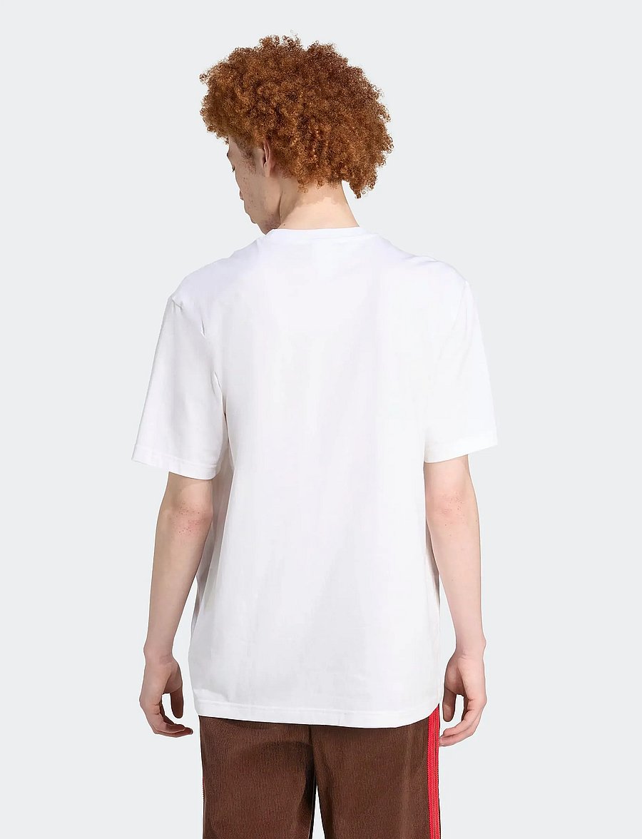 adidas Originals - GRAPHIC LO SS T - tops & t-shirts - white - 2