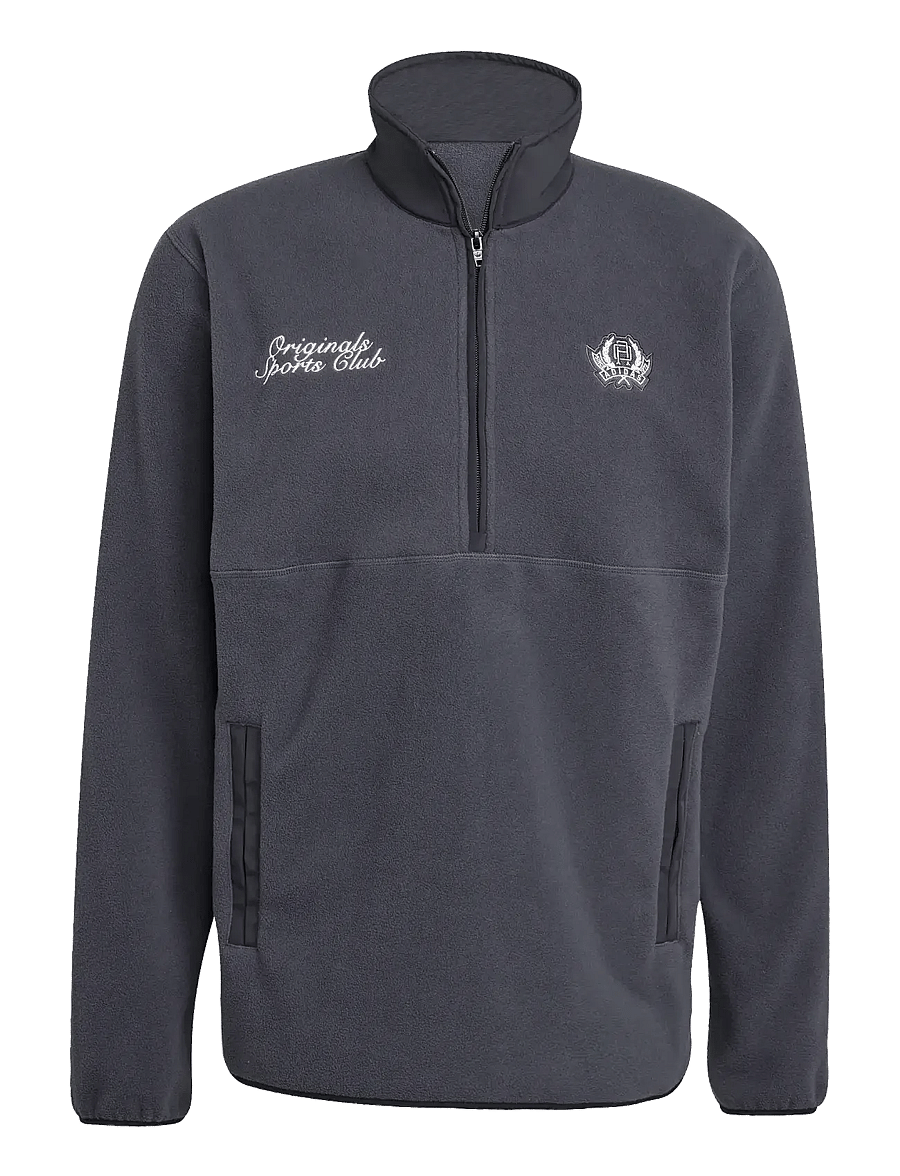 adidas Originals - GRAPHIC REG PF - flīss un vidējie slāņi - carbon - 1