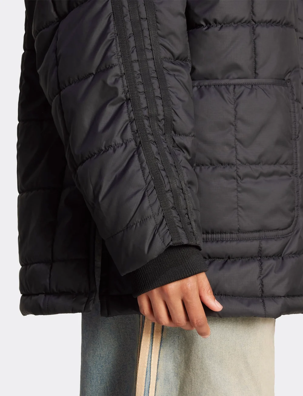 adidas Originals - QUILTED JKT - dunjakker - black - 2