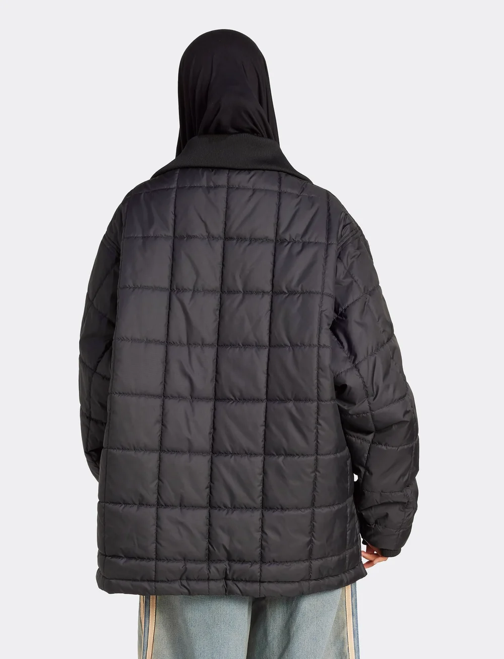 adidas Originals - QUILTED JKT - dunjakker - black - 3
