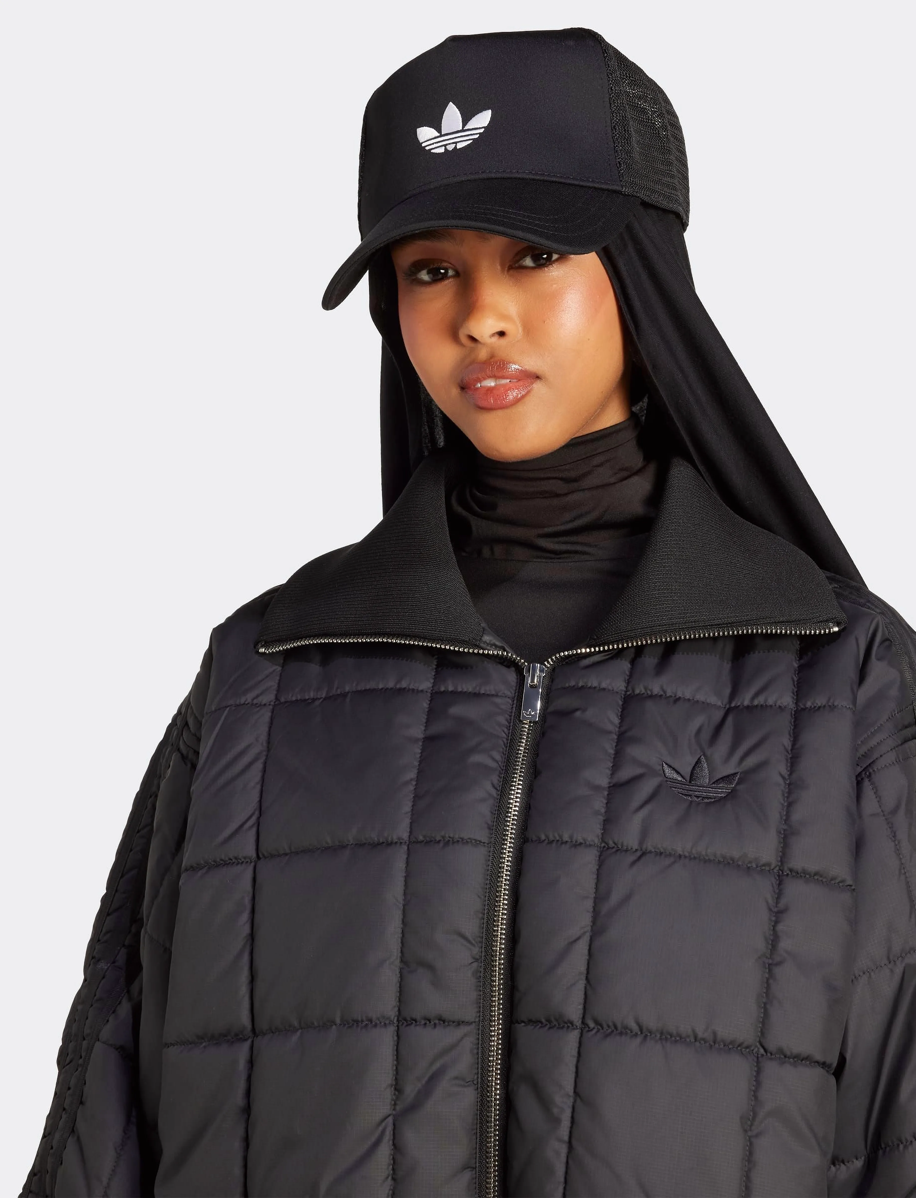 adidas Originals - QUILTED JKT - léttir jakkar - black - 5