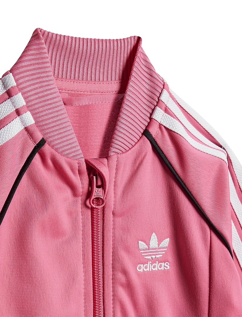 adidas Originals - SST TRACKSUIT - treeningriided ja 2-osalised komplektid - pnkfus/pnkfus/white - 5