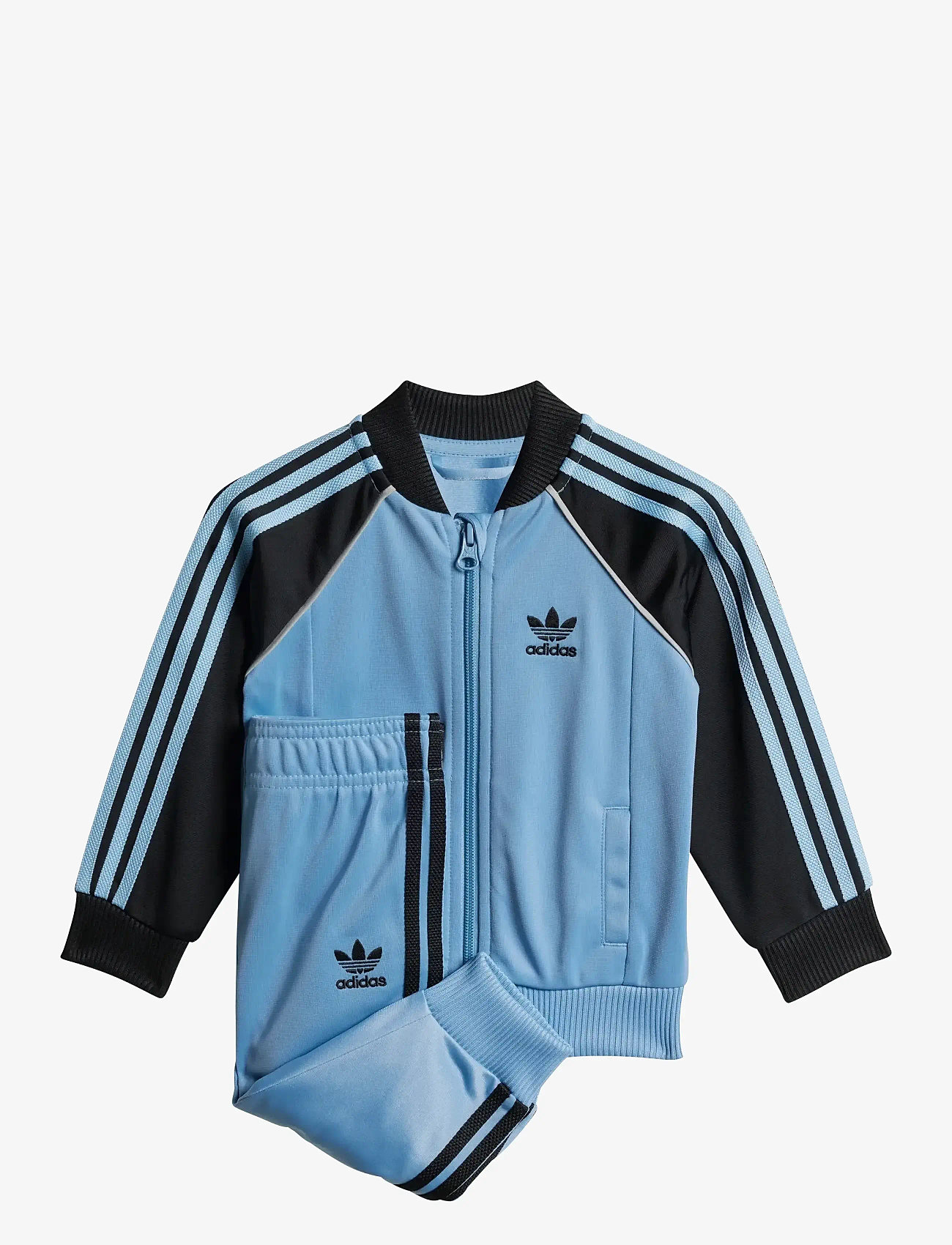 adidas Originals - SST TRACKSUIT - treeningriided ja 2-osalised komplektid - ashblu/black/ashblu - 0