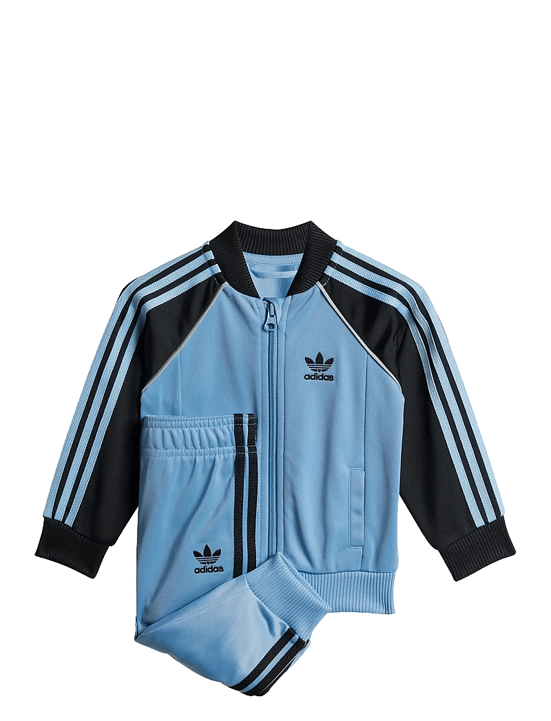 adidas Originals - SST TRACKSUIT - treeningriided ja 2-osalised komplektid - ashblu/black/ashblu - 0