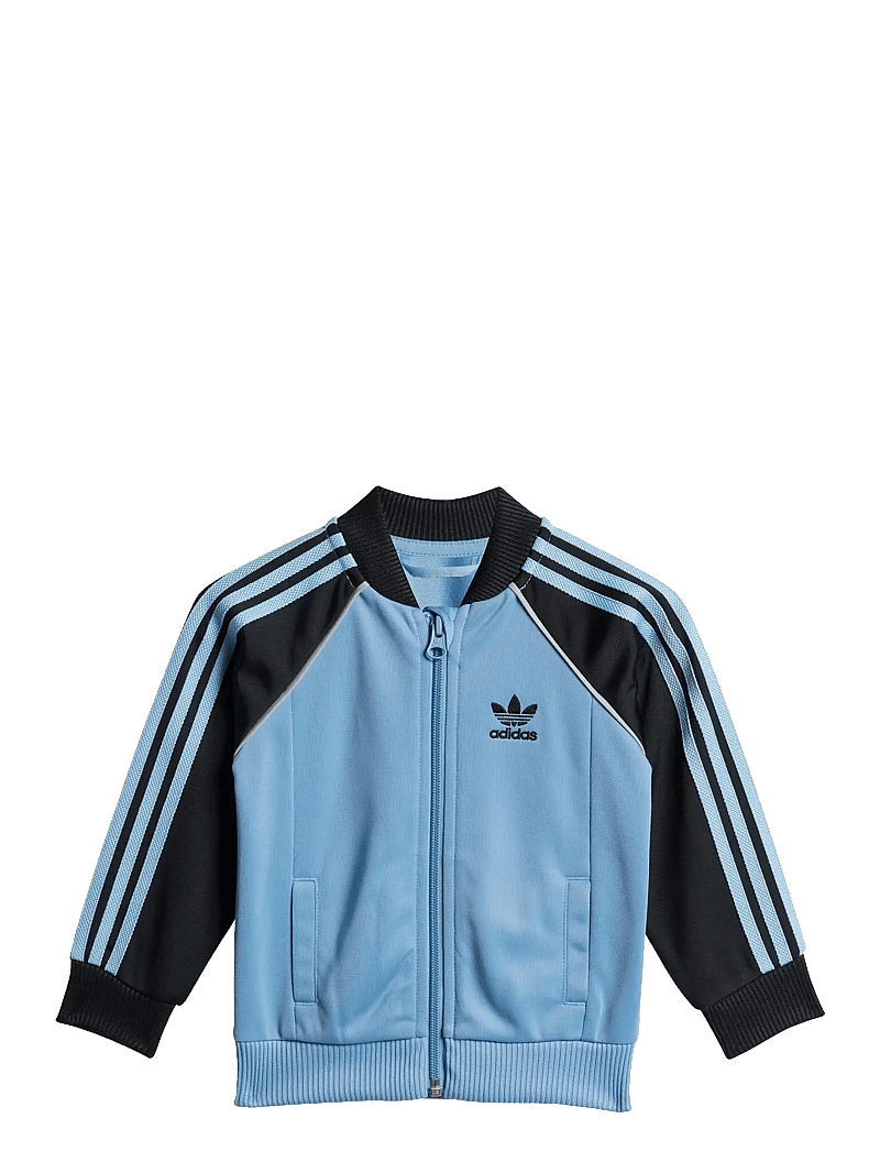adidas Originals - SST TRACKSUIT - treeningriided ja 2-osalised komplektid - ashblu/black/ashblu - 2