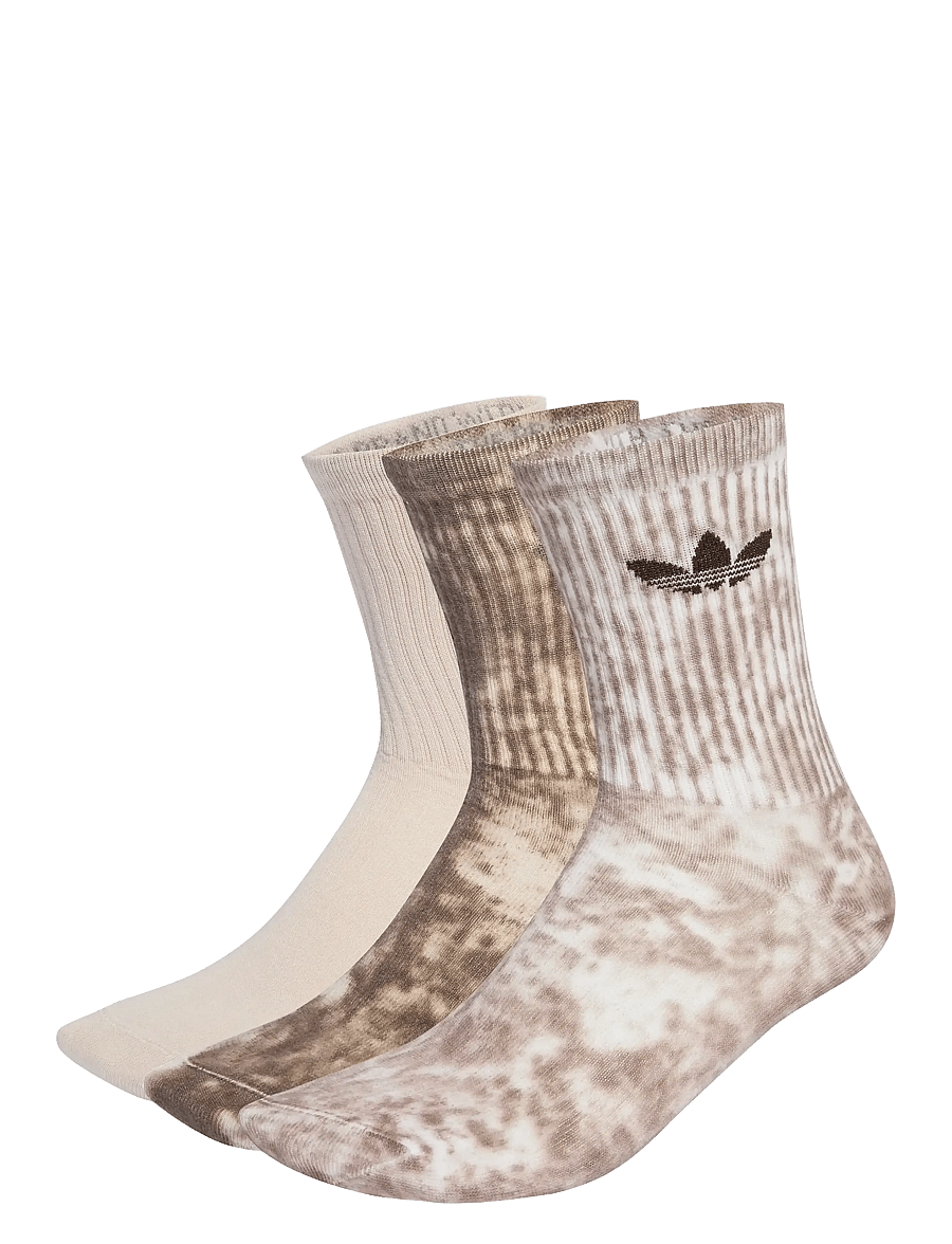 adidas Originals - TIE DYE CR S 3P - trabrn/dbrown/putmau - 0