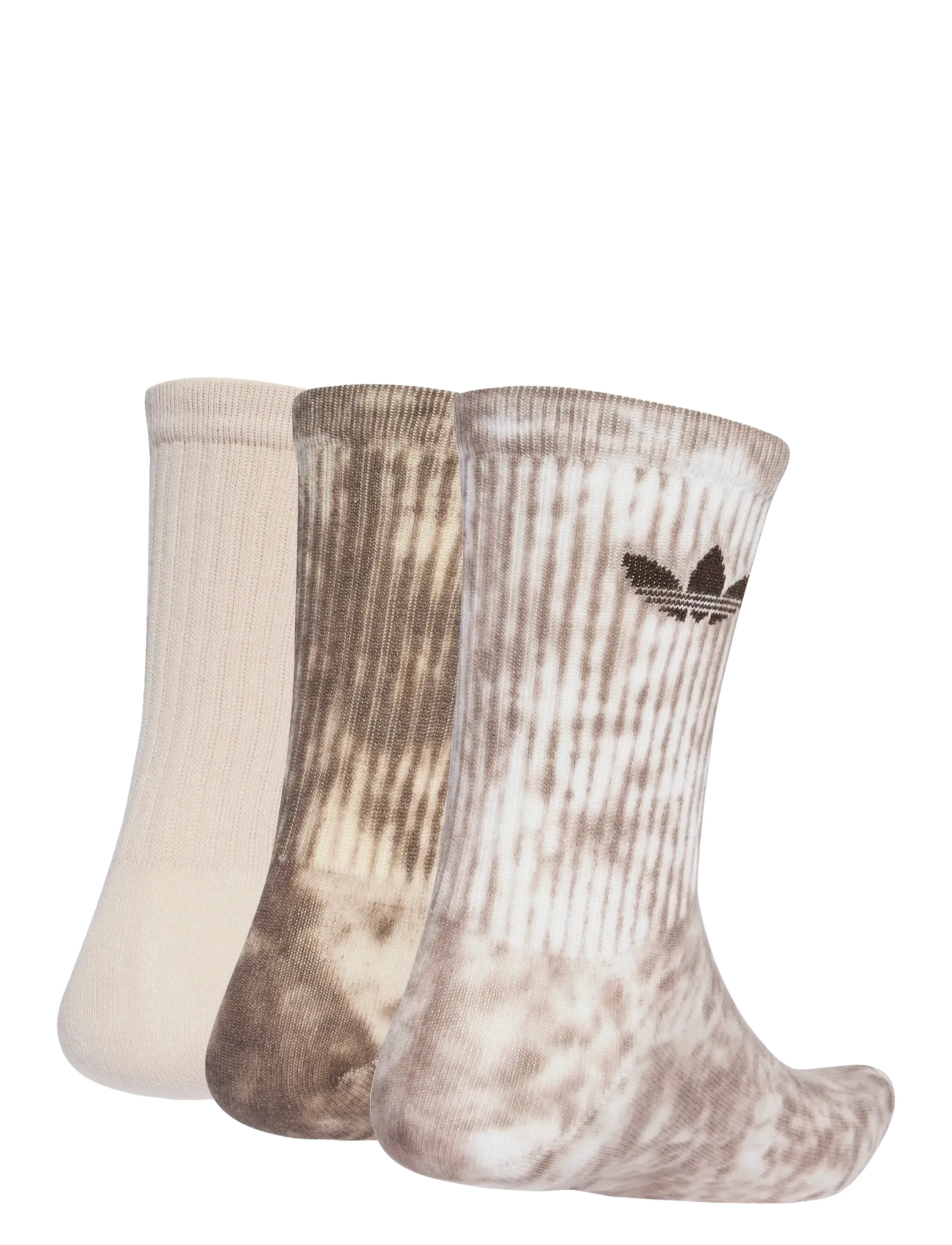 adidas Originals - TIE DYE CR S 3P - trabrn/dbrown/putmau - 1