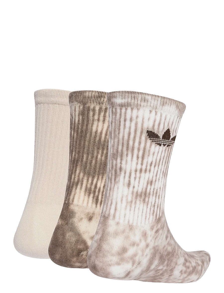 adidas Originals - TIE DYE CR S 3P - trabrn/dbrown/putmau - 1