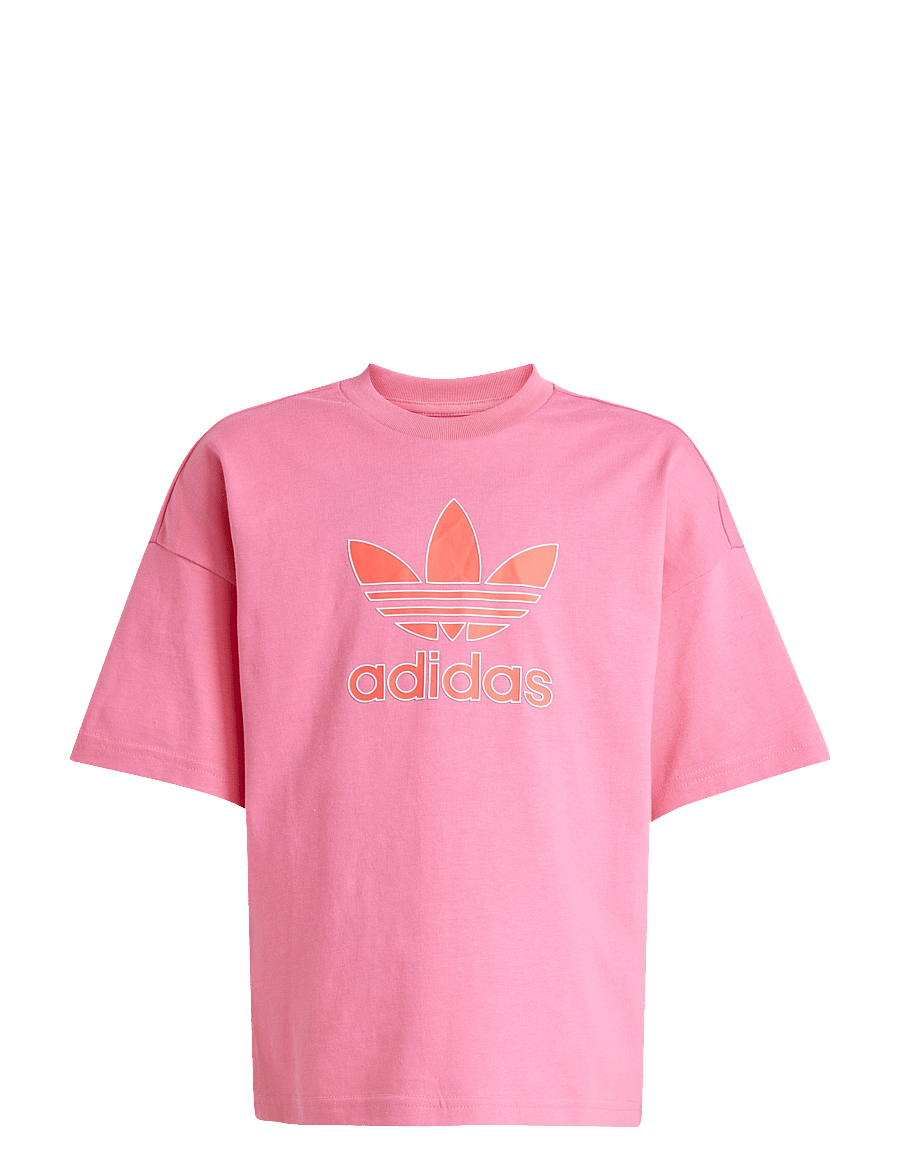 adidas Originals - TREFOIL TEE - kortærmede t-shirts - pnkfus - 1