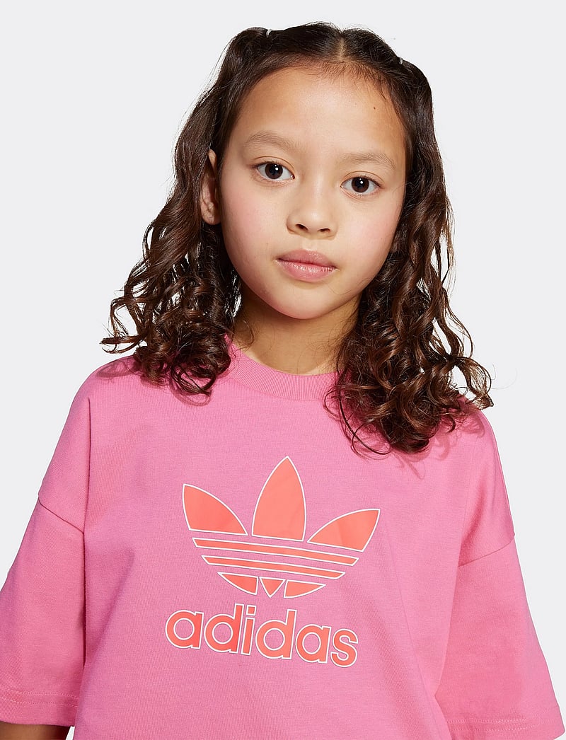 adidas Originals - TREFOIL TEE - kortärmade t-shirts - pnkfus - 5