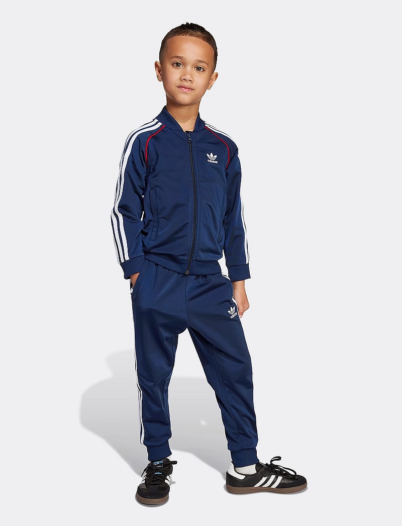 adidas Originals - SST TRACKSUIT - treniņtērpi un divdaļīgi komplekti - nindig/white/betsca - 0