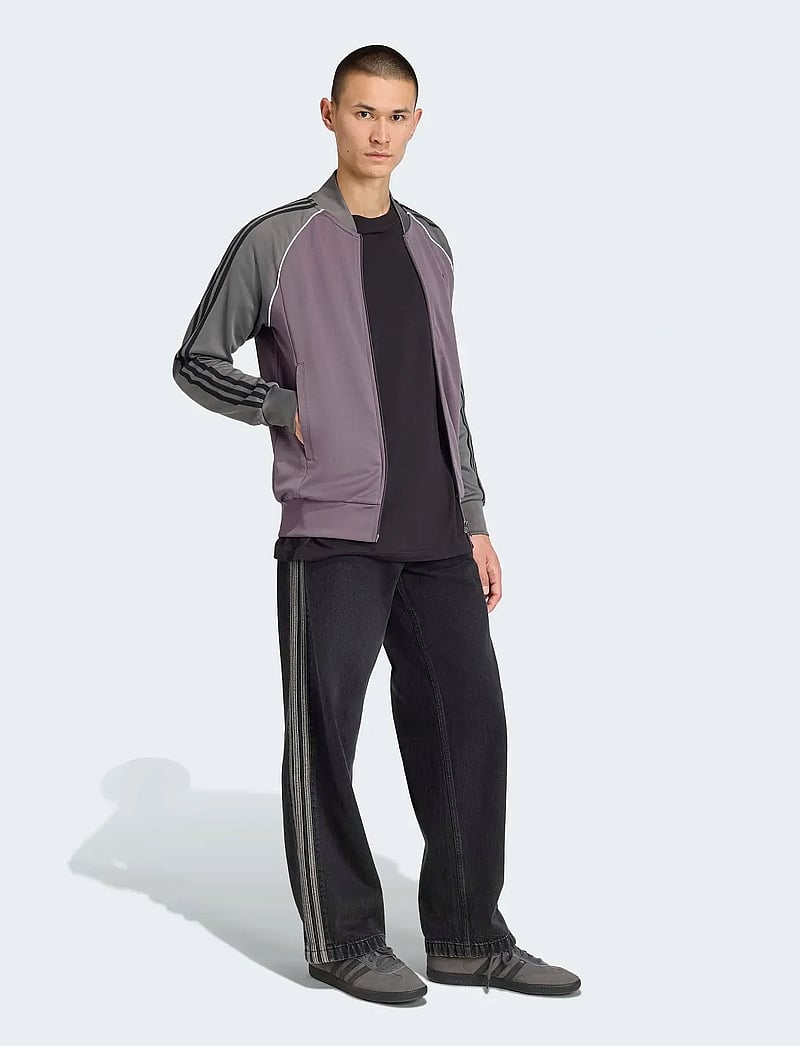 adidas Originals - SST TT - overdele - grestr/black - 5