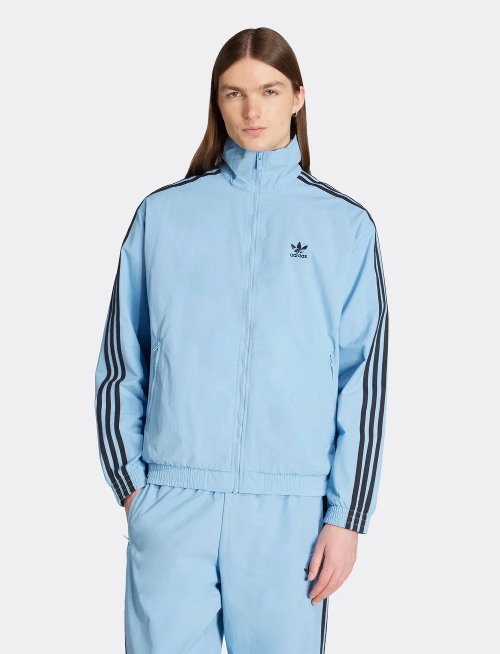 adidas Originals - FIREBIRD TT - sportjacken - ashblu/black - 0