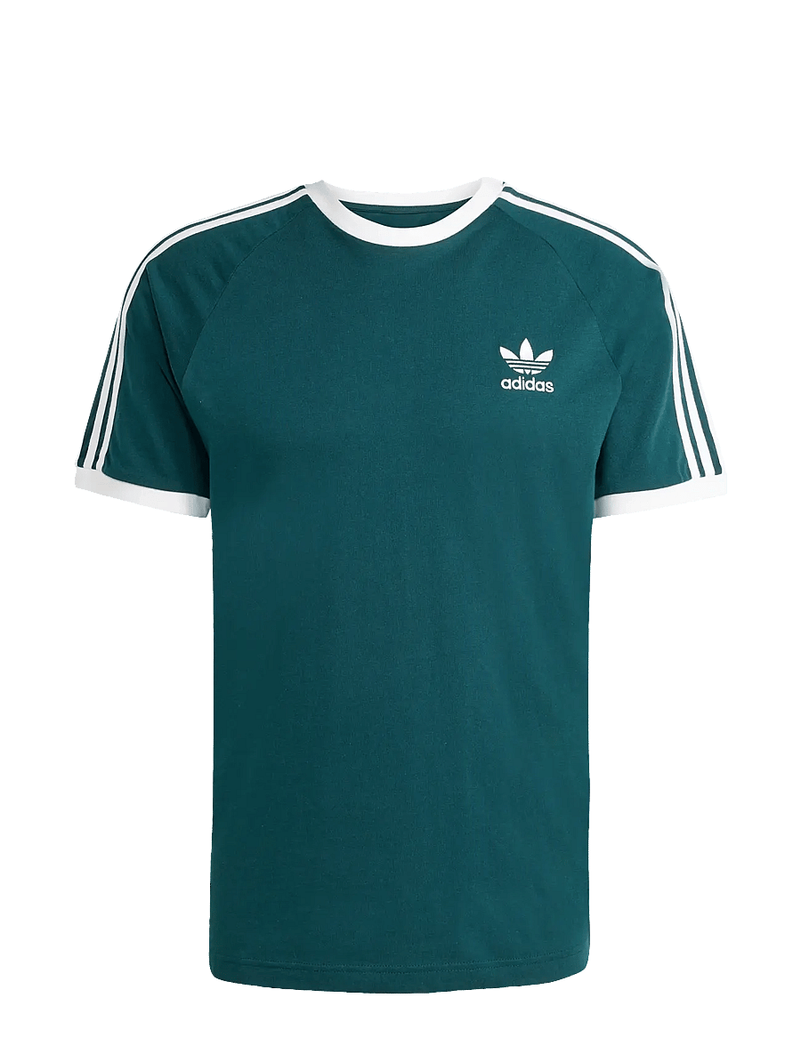 adidas Originals - 3-STRIPES TEE - oberteile & t-shirts - aurivy/white - 1