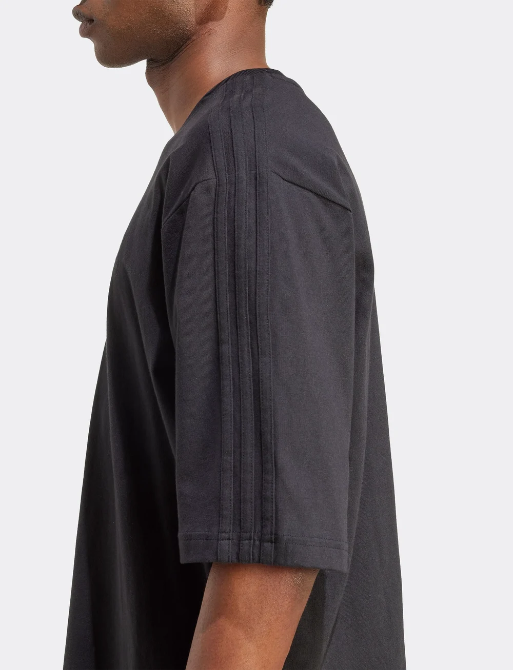 adidas Originals - Oversize tee - oberteile & t-shirts - black/black - 4