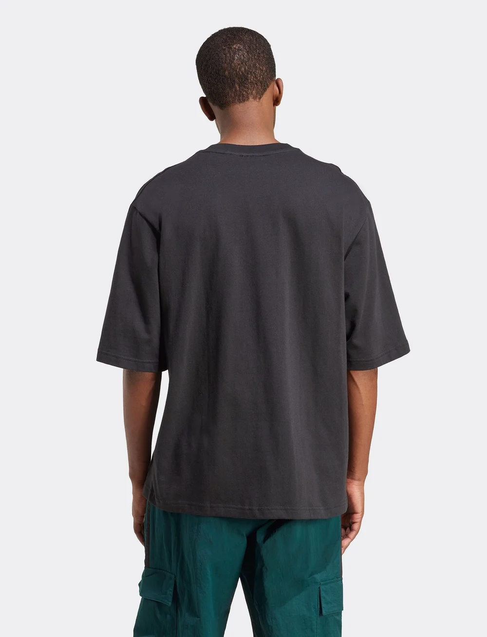 adidas Originals - Oversize tee - oberteile & t-shirts - black/black - 5