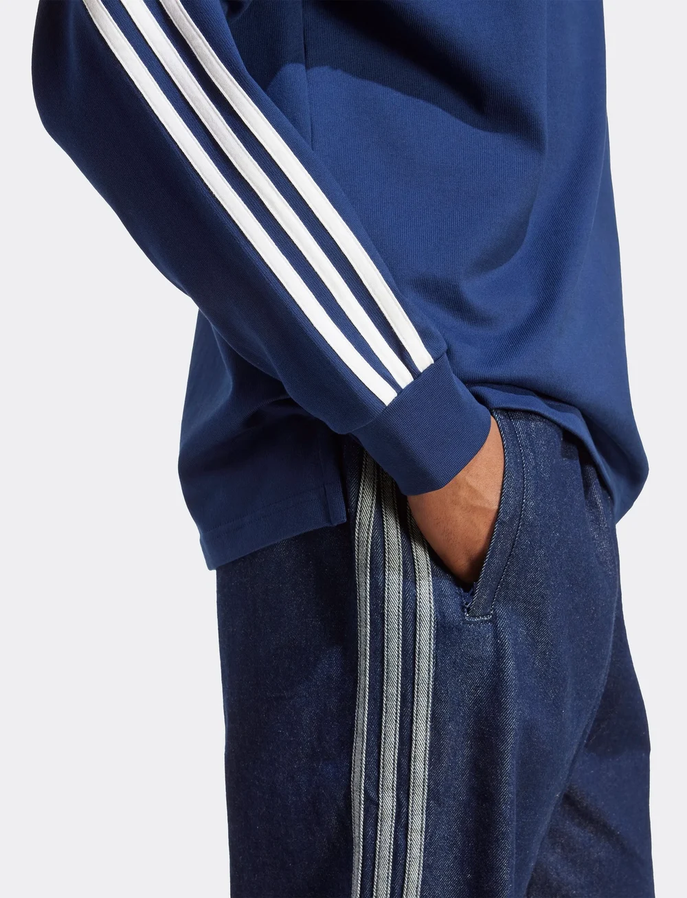 adidas Originals - Rugby polo - toppe & t-shirts - nindig/white - 2