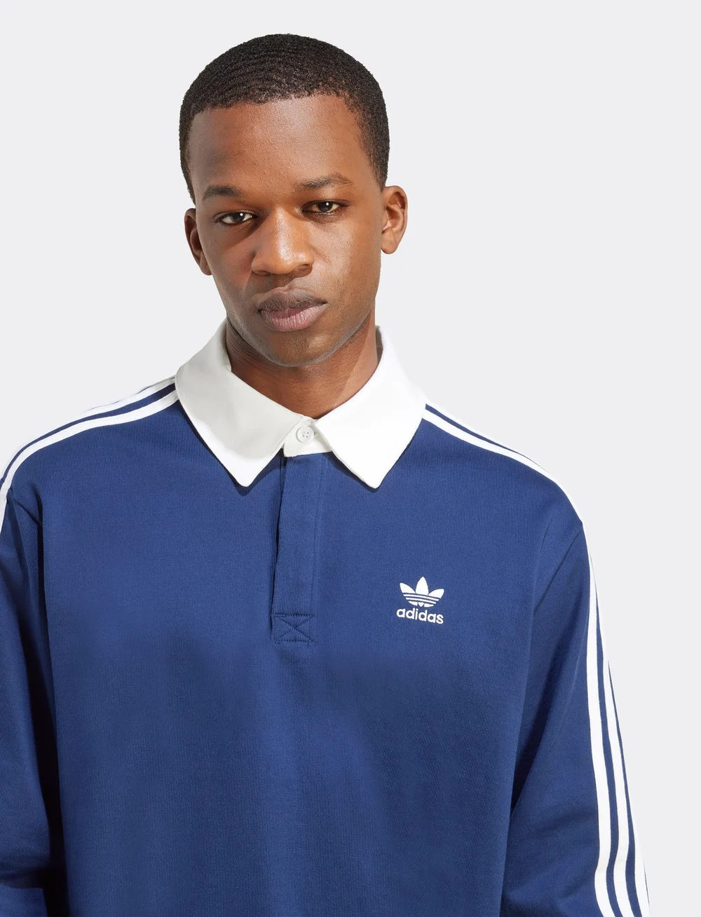 adidas Originals - Rugby polo - toppe & t-shirts - nindig/white - 3