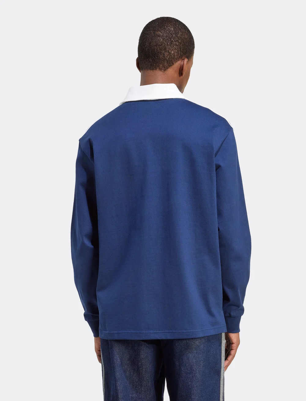 adidas Originals - Rugby polo - toppe & t-shirts - nindig/white - 4