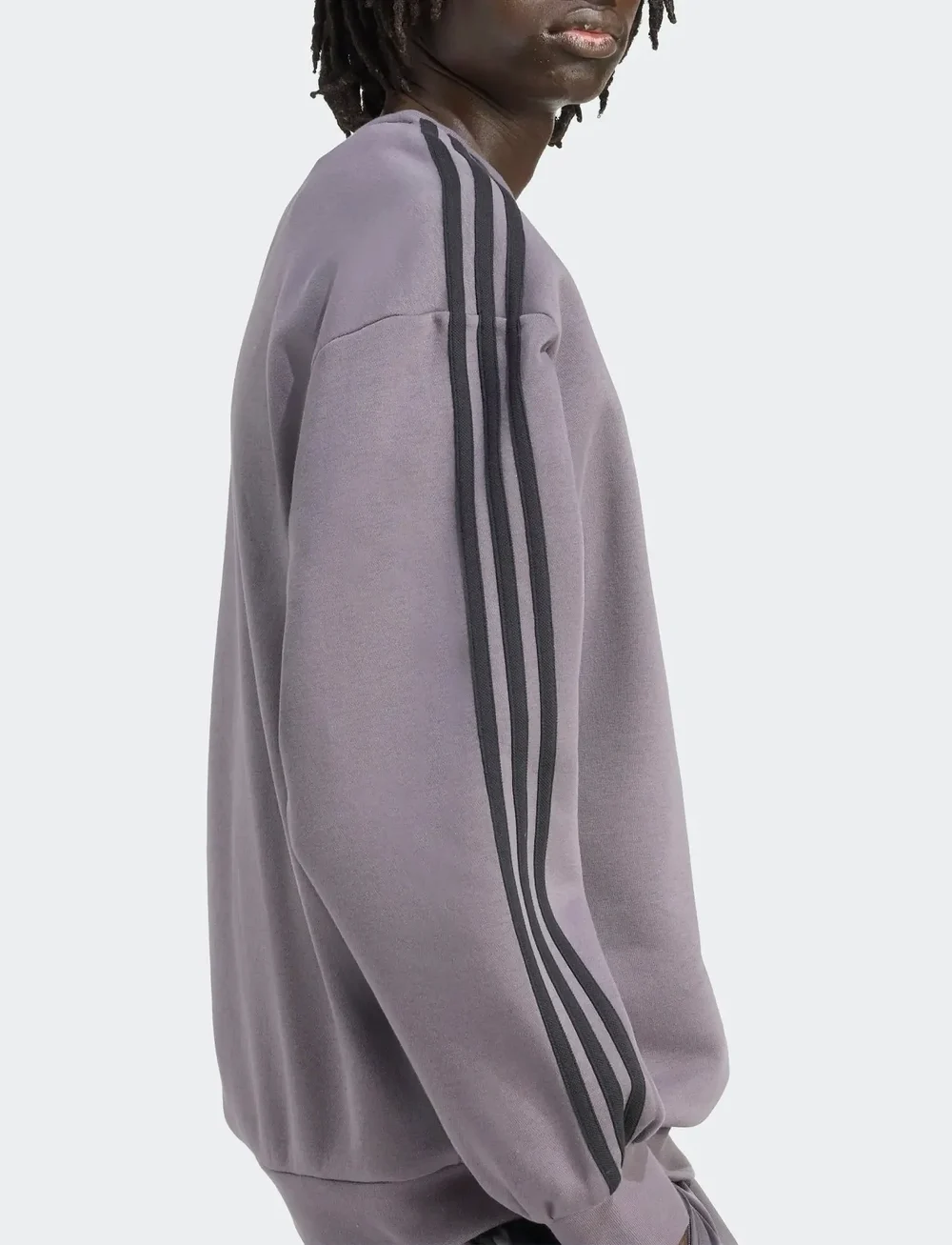 adidas Originals - Oversize crew - overdele - grestr/black - 2