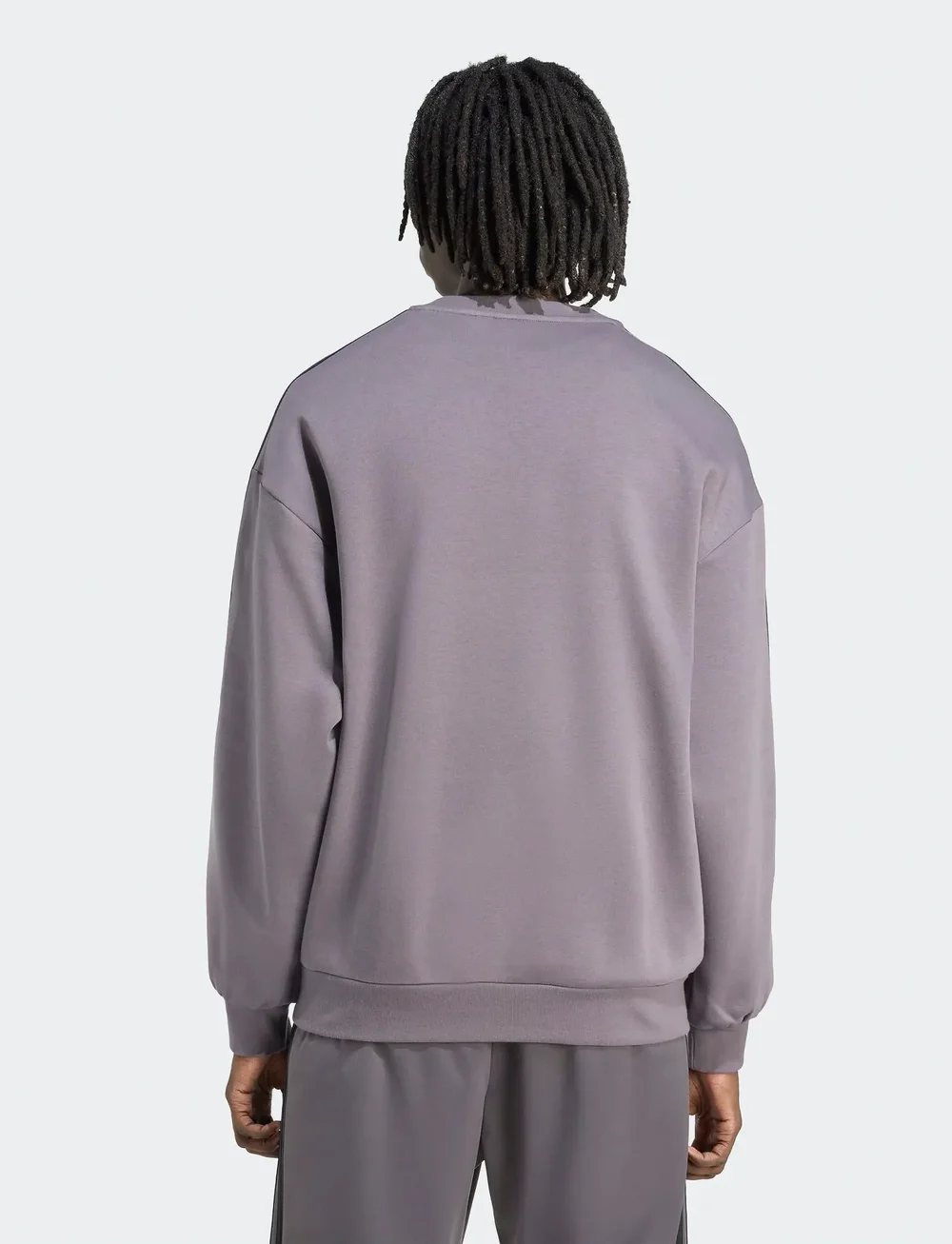 adidas Originals - Oversize crew - overdele - grestr/black - 4