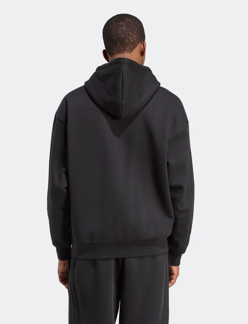 adidas Originals - BAGGY HOODIE - oberteile - black/black - 3
