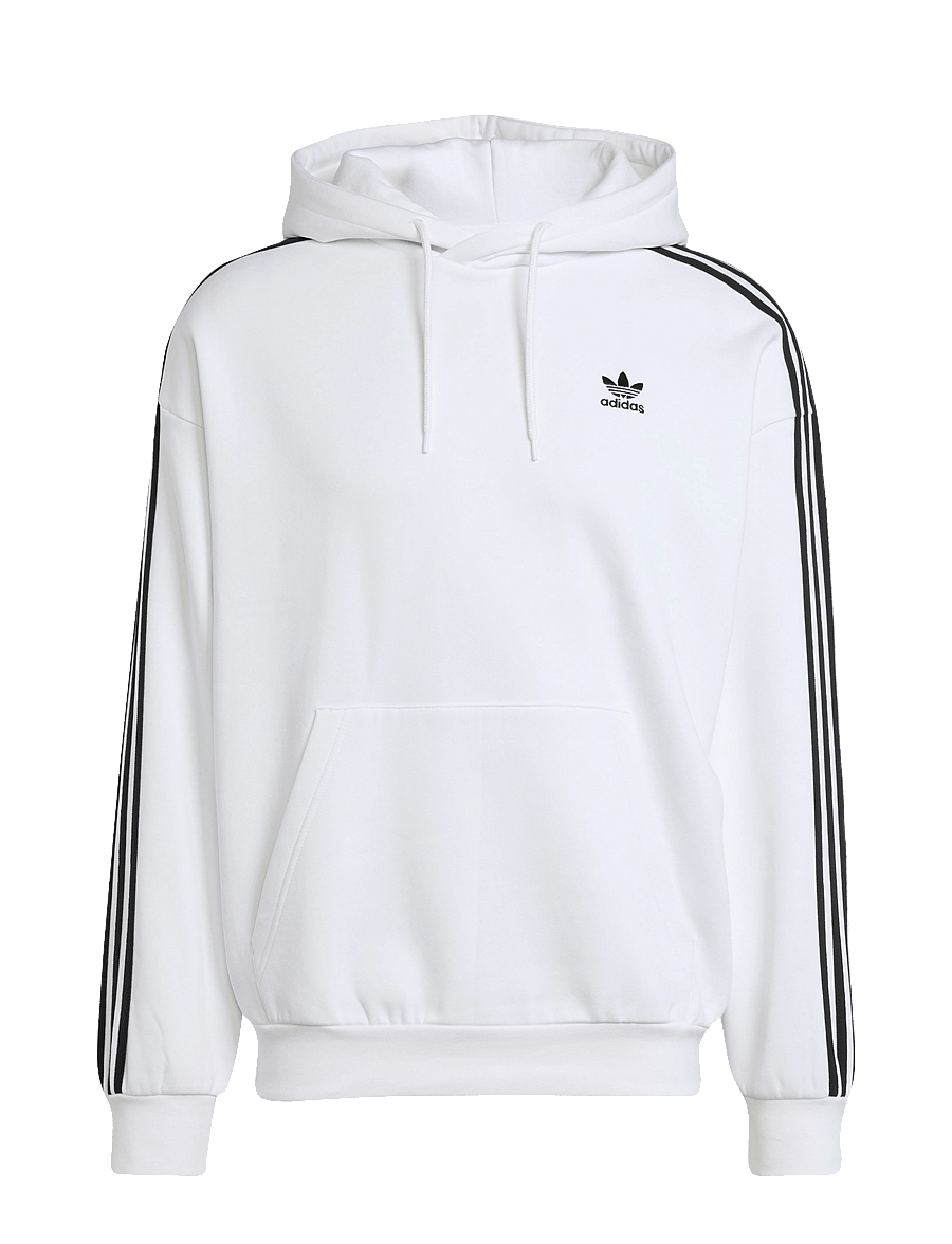 adidas Originals - BAGGY HOODIE - pulls a capuche - white/black - 1