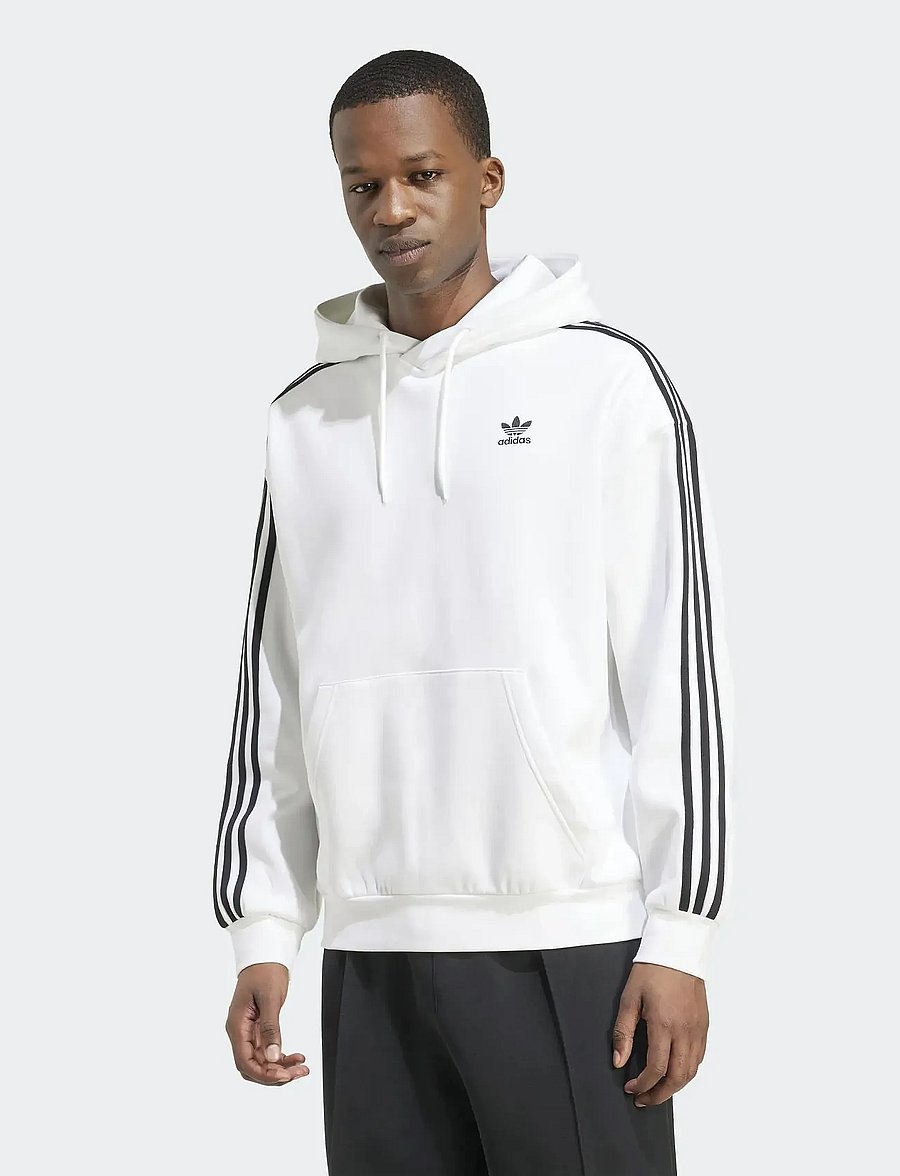 adidas Originals - BAGGY HOODIE - pulls a capuche - white/black - 0