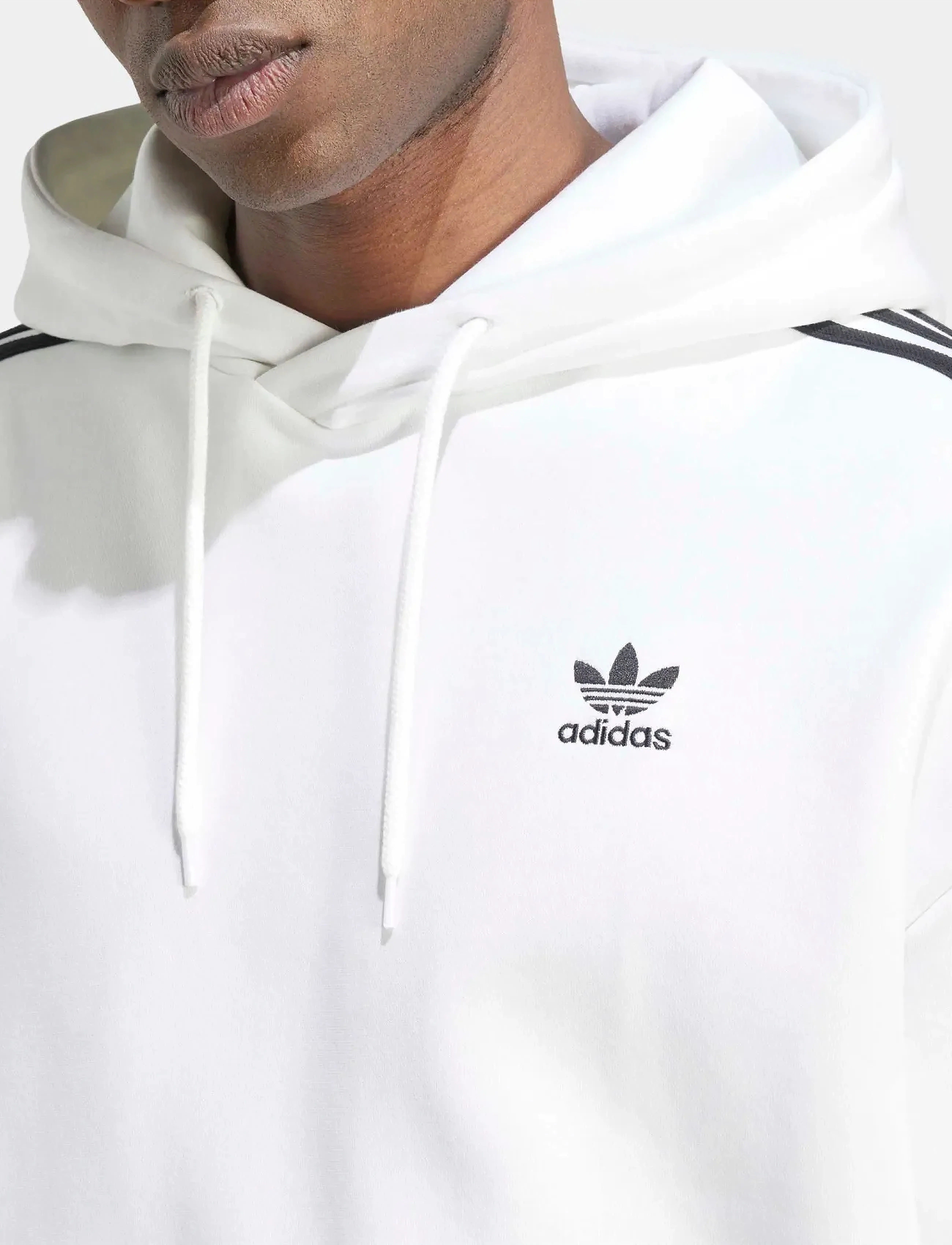 adidas Originals - BAGGY HOODIE - pulls a capuche - white/black - 2