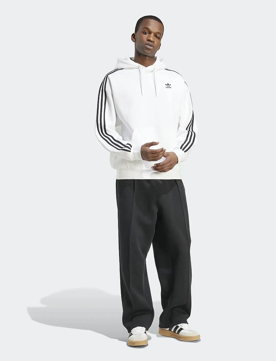 adidas Originals - BAGGY HOODIE - pulls a capuche - white/black - 3