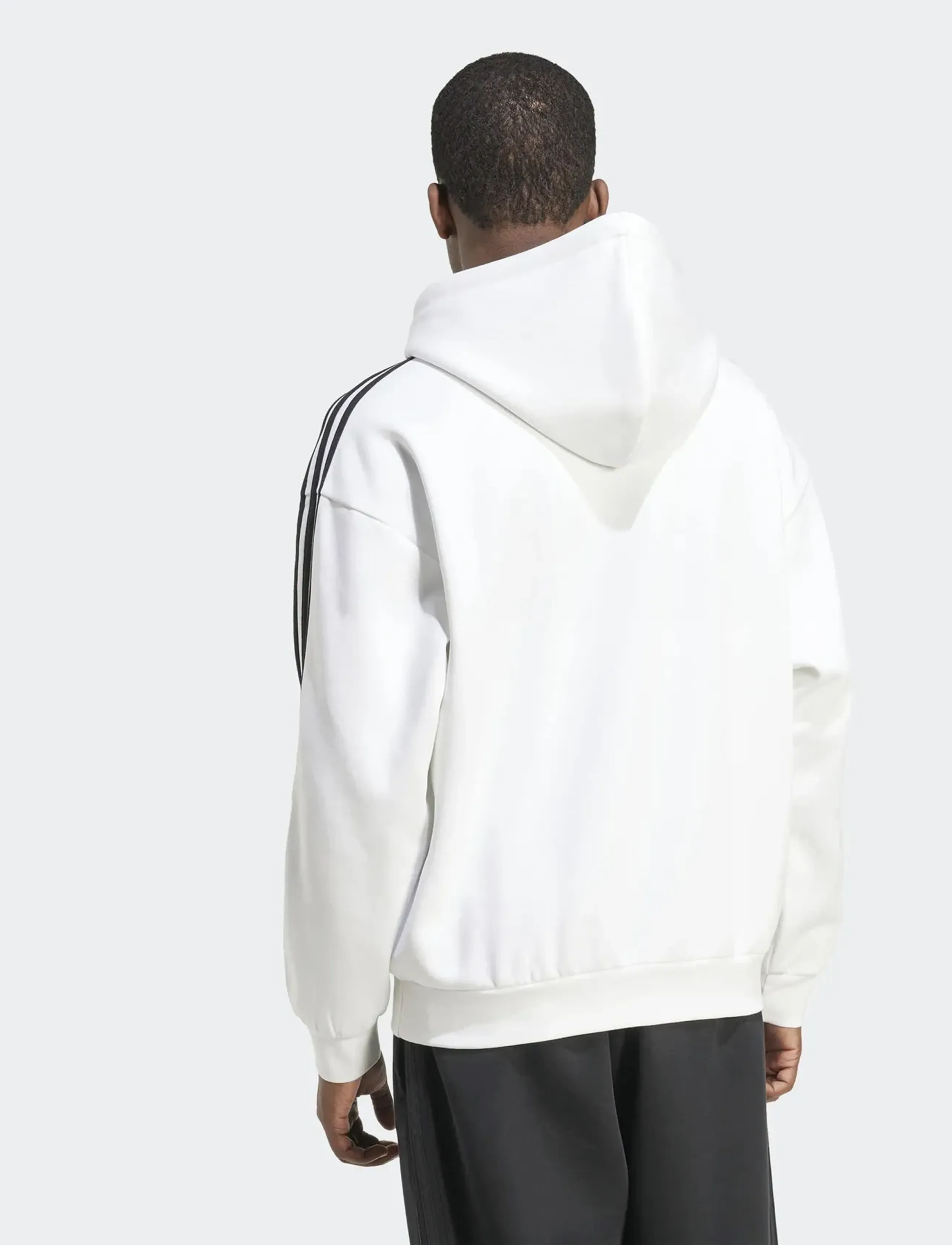 adidas Originals - BAGGY HOODIE - pulls a capuche - white/black - 5